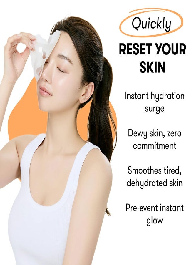 Epielle Vitamin C Korean Face Masks 20 Pack - Brightening Sheet Masks with Niacinamide for Dark Spots & Glowing Skin, Stocking Stuffers for Women - Image 5